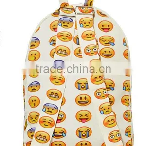Plush Emoji Backpack/kids Plush Eomji Backpacks/cheap Promotional Emoji Backpack thumbnail-2