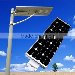 4o Watt Smart All in One Solar Street Light No Any Wiring IP65 Solar Street Light 80W 70W 60W 50W 40W 30W With Motion Sensor thumbnail-1