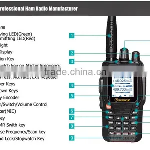 Wholesale KG-UV8D Handheld 400-520mhz Uhf Radio 2-way thumbnail-2