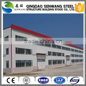 Low Cost Light Steel Structure Prefabricated Warehouse Workshop Building Drawing thumbnail-2