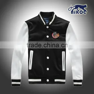 Quality Mens Button-up Cotton Jackets With Embroidery thumbnail-1