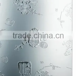 ROCK BOTTOM PRICE Golden Yellow Decorative Mirror/interior Door Glass/background Wall Glass/cabinet Glass/TJ/CJ-flower Heart thumbnail-4