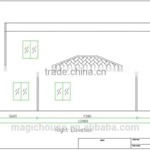Waterproof Flat Roof Light Steel Villa/luxury Villa House Prefabricated Design/certificated Light Steel Villa thumbnail-6