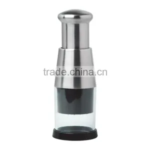 S/S +ABS+PS+PP 15.9*5.9*5.9 Hot Sale Kitchen Utensil Onion Chopper/ginger Garlic Chopper/mini Chopper thumbnail-2