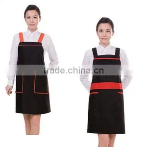 OEM Plain Promotion Fashion Design Kitchen Apron , Pattern Apron Kitchen thumbnail-1