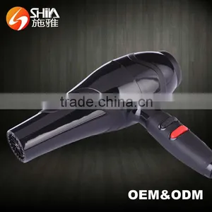 2000w Black Sleek Smooth 2 Heat Speed Settings Electric Motor for Hair Dryer With Diffuser SY-6819 thumbnail-1
