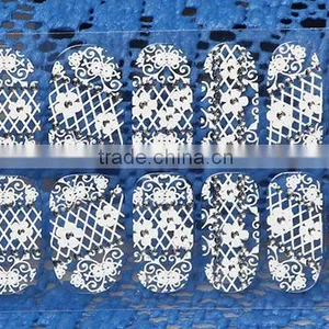 Lace Nail Art Sticke Popular Holographic Nail Decal Nail Art Sticker thumbnail-2