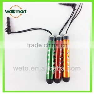 Diamond Stylus Mini Touch Pen With Dust Plug For IPad thumbnail-1