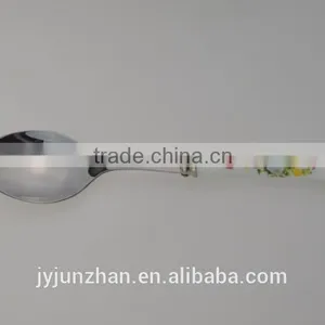 Stainless Steel Cutlery With Ceramic Handle Spoon thumbnail-4