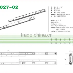 Single Extension Ball Bearing Drawer Slide 1027-02 thumbnail-2