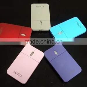 2.4G Wireless Gift Mouse Super Slim Flat Rechargeable Mouse With Mini Receiver for Computer thumbnail-5