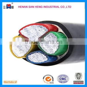 0.6/1KV High Quality3*150mm+1 Aluminum Core Power Cable NA2XY thumbnail-1