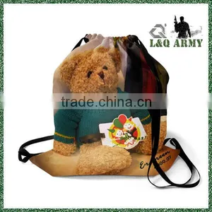 Light & Cheap Sublimation Drawstring Backpack thumbnail-1