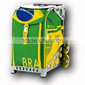 Trolley Brazil Flag Pet Bag thumbnail-1