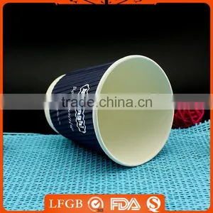 New Style Good Heat-Insulated Corrugated Ripple Wall Paper Cup,corrugated Paper Cup thumbnail-3