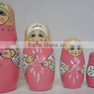 2015 New Style Wooden Russion Nesting Doll thumbnail-1