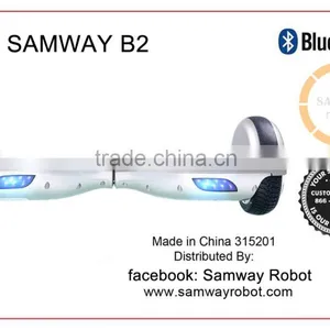 2016 Samway Robot Smart Electric Self Balance Mini Two Wheel Smart Balance Electric Scooter Hoverboard thumbnail-2