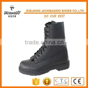 Shoelaces Type Genuine Leather Material Industrial Safety Boots,Cheap Black Industrial Work Boot Steel Toe Insert thumbnail-1