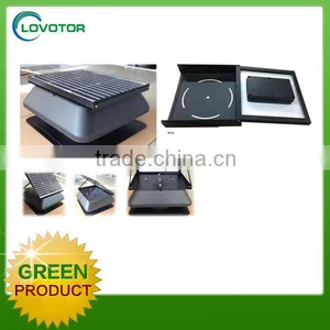 Rechargeable 14 Inch 15W Exhaust Fan Ventilating Fan Solar Ventilator Fan thumbnail-2