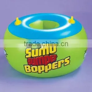 Anbel Set of 2 Bouncy Bumper Boppers Toys Tumbling Inflatable Fun Kids Bumper Ball thumbnail-1