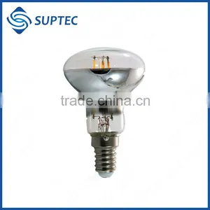 Vintage 2W 200-220LM 2700K R50 E14 LED Filament Light Bulb 20W Equivalent thumbnail-1