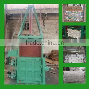 High Quality Hydraulic Waste Plastic Battle Baler Machine thumbnail-1