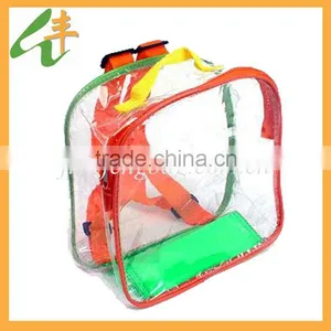 Waterproof Clear Pvc Kids School Backpack thumbnail-1