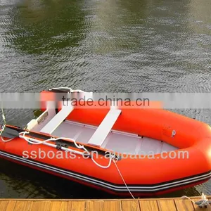 Sunshine PVC 6 Person Aluminum Floor Fishing Speed Boat thumbnail-1