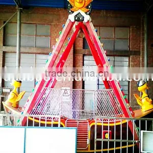 Amusement Rides Mini Pirate Ship Ride Trailer Mini Pirate Ship for Sale thumbnail-1
