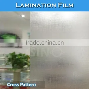 SINO Cross Pattern Cold Lamination Protective PVC Film Foil thumbnail-1
