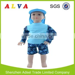 2015 Hot Sale Alva Rash Guards Wholesale UPF 50+ Clothes With Sun Protection Baby Suit thumbnail-1
