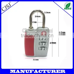 TSA-552 Zinc Alloy TSA Combination Padlock thumbnail-2