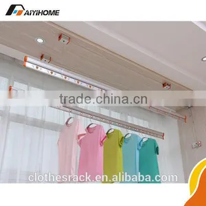 Hand Control Metal Hanging Clothes Rack, Wall Mounted Clothes Hanger Rack Aiyi AY-9304 thumbnail-2
