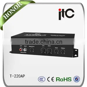 ITC T-221AP 2 Channel 20W Small Style Class D Wall Mounted Speaker Amplifier Quality Choice thumbnail-3
