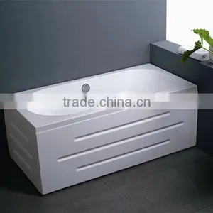Q108 India Acrylic Bathtub Square Freestanding Bathtub thumbnail-1