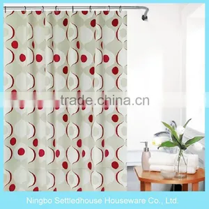 Hot Selling China Factory Promotion Soft Peva Shower Curtain thumbnail-1