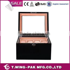 Personalized Watch Box Mirrored Jewelry Box Box for Jewellery thumbnail-4