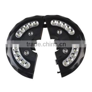 Black Rechargeable Umbrella Pole Light 28 LED Umbrella Light Quality Choice thumbnail-2