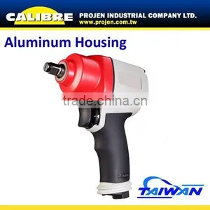 CALIBRE Aluminum Housing Twin Hammer 1/2" Air Impact Wrench Air Impact Gun thumbnail-1