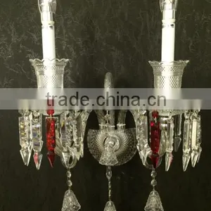European Baccarat Style Crystal Wall Lamp thumbnail-3
