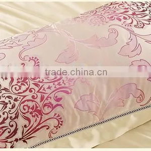 Cheap Jacquard 100%silk 4-piece Bedding Set thumbnail-5