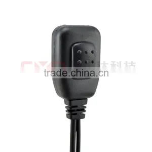 Three Wired Earphone PTT Two Way Radio Earphones With Mic thumbnail-2