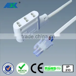 Aluminium Hanger Rod Led Auto Light for Wardrobe With Battery Supply Fongkit AMP Led Strip 3 Way Junction Boxes thumbnail-1