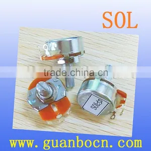 SOL-wirewound Potentiometer 100k Ohm-24mm Potentiometers Rotary Potentiometers Resistor Wirewound Potentiometer thumbnail-1