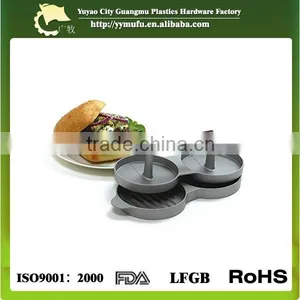 Good Products Are on Sale Aluminum Double Burger Press Set thumbnail-2