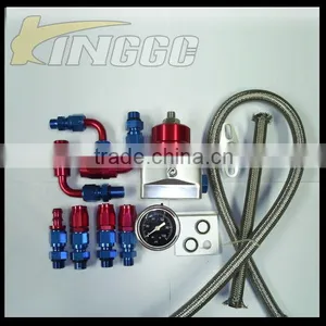 Universal Adjustable Fuel Pressure Regulator Kit thumbnail-1