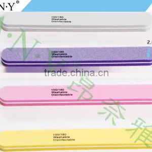 Professional Nail Care Polishing Sponge Sanding Nail File 100/180 Grit thumbnail-3