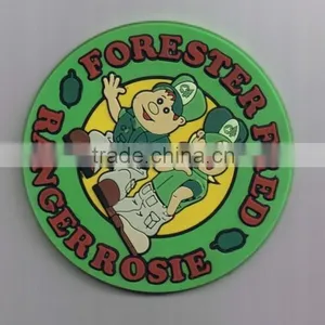 Round Rubber Tea Cup Coaster thumbnail-1