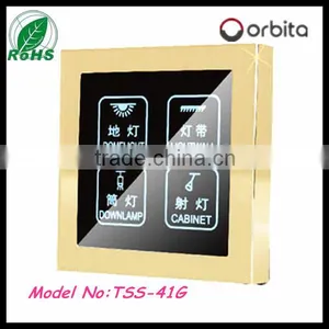 Orbita Touch Panel Light Switch for Hotel Room System thumbnail-5