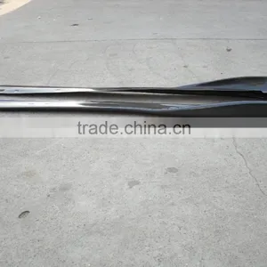 Carbon Fiber CS Bottom Line Style Side Skirt Extension For 2004-2007 Impreza WRX STI 8-9th GDA GDB (pair) CF thumbnail-6